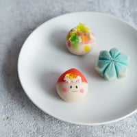 クリスマスの練りきりキット（材料＋作り方動画）