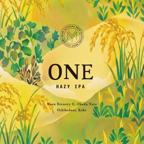 ■ONE HAZY IPA・3本セット■オカダユータさんとのコラボレーション ONE HAZY IPA