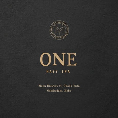 ■ONE HAZY IPA・3本セット■オカダユータさんとのコラボレーション ONE HAZY IPA