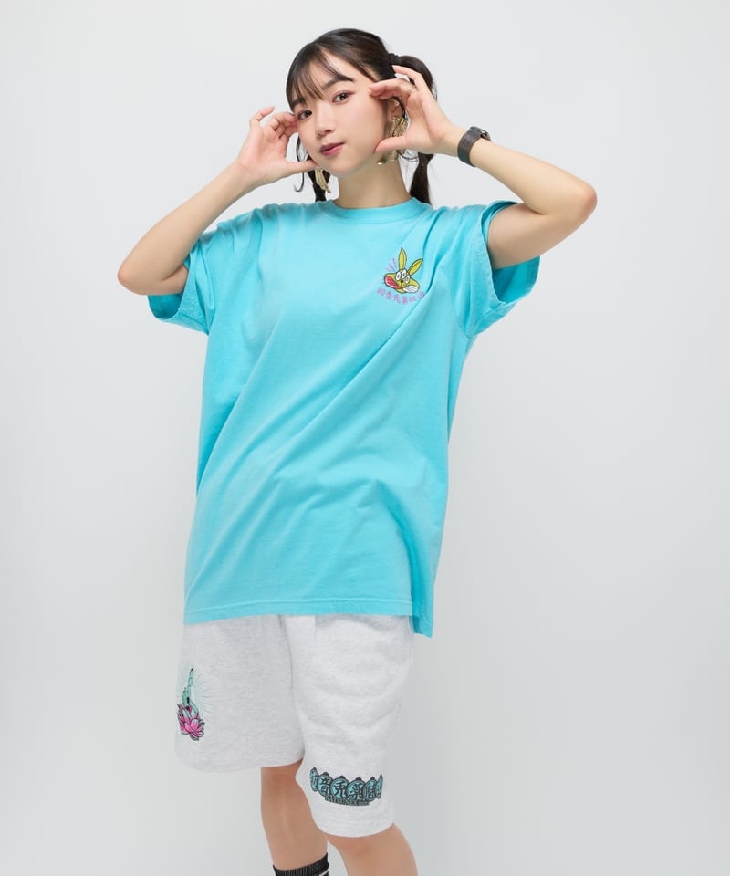 初音兎薬魅邇】Crush your evil passions Tシャツ【Back