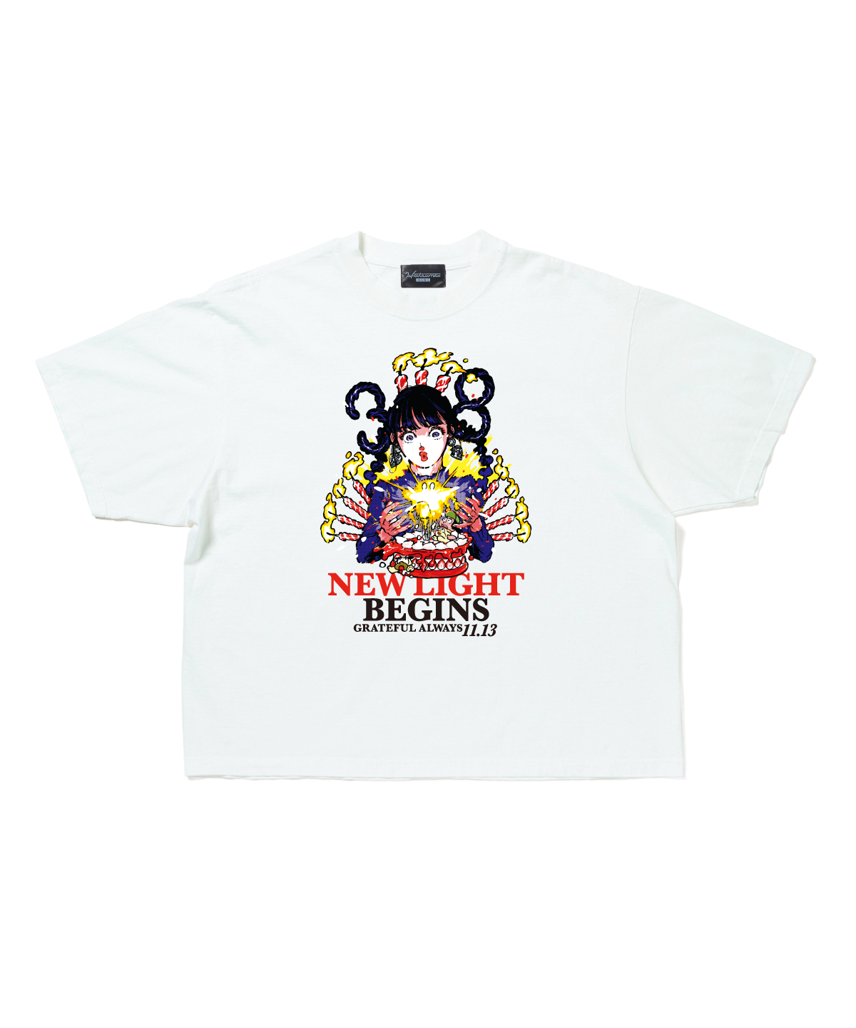 verdy hysteric mini Tシャツ　XL ホワイト 缶バッジ　特典 VERDY】 Hysteric Mini × VERDYコラボアイテムが、VERDY'S GIFT SHOPに