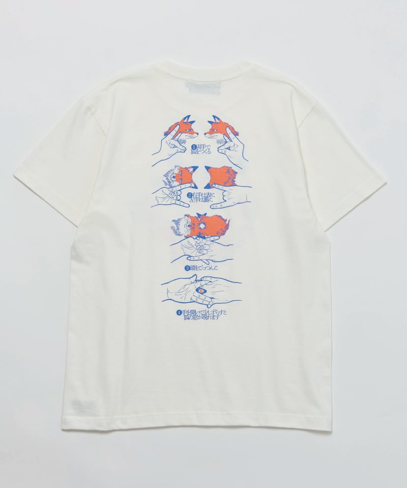 狐の窓 Tシャツ（バニラ） | HATSUNEX MINI