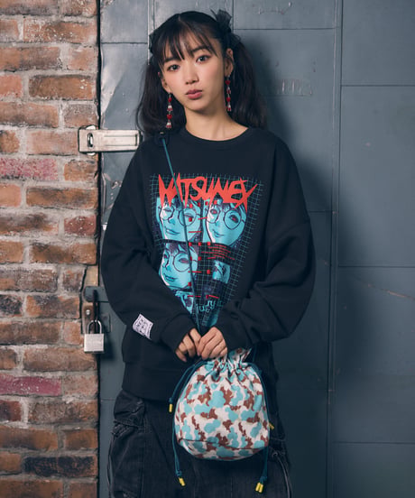 ドローストリングショルダーバッグ（スプーキーモデル）