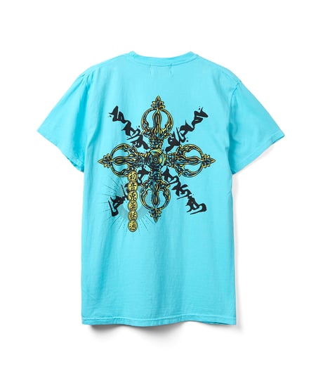【初音兎薬魅邇】Crush your evil passions Tシャツ【Back】（ノースブルー）