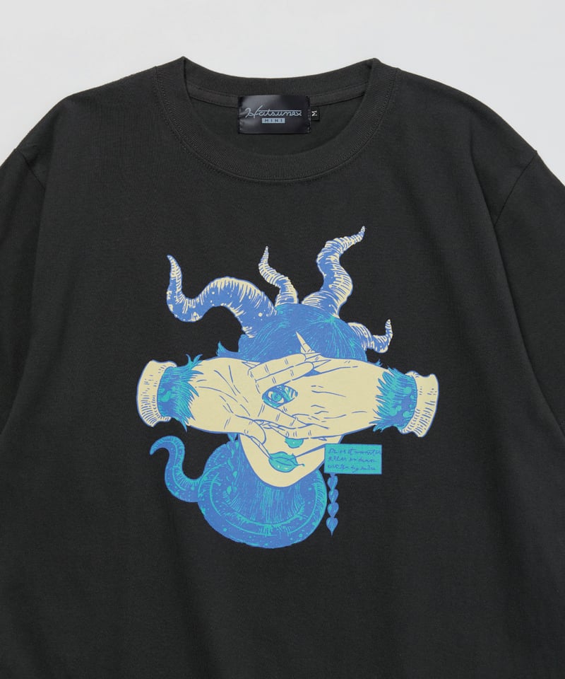 狐の窓 Tシャツ（スミ） | HATSUNEX MINI