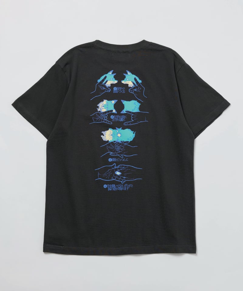 狐の窓 Tシャツ(スミ) | HATSUNEX MINI 狐の窓 Tシャツ(スミ) | HATSUNEX MINI