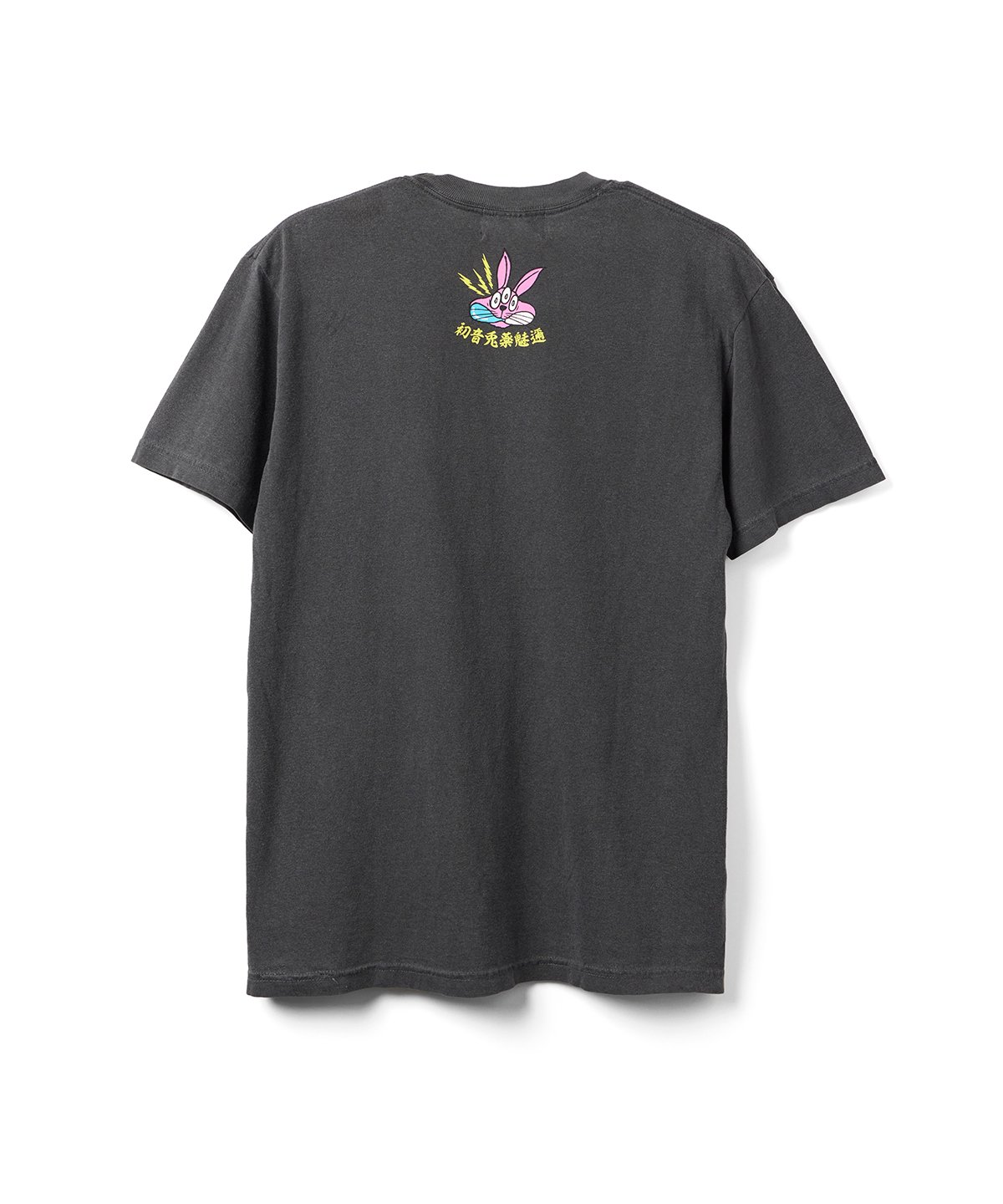 初音兎薬魅邇】Crush your evil passions Tシャツ【Front】（闇色