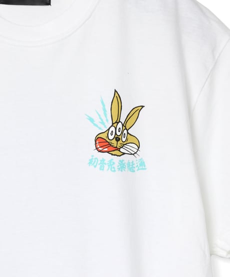 【初音兎薬魅邇】Crush your evil passions Tシャツ【Back】（無垢）