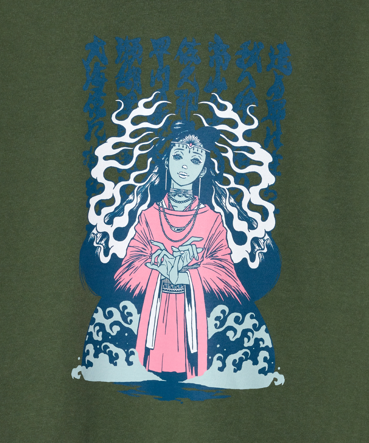 初音兎薬魅邇】nameless god Tシャツ（麻色） | HATSUNEX MINI
