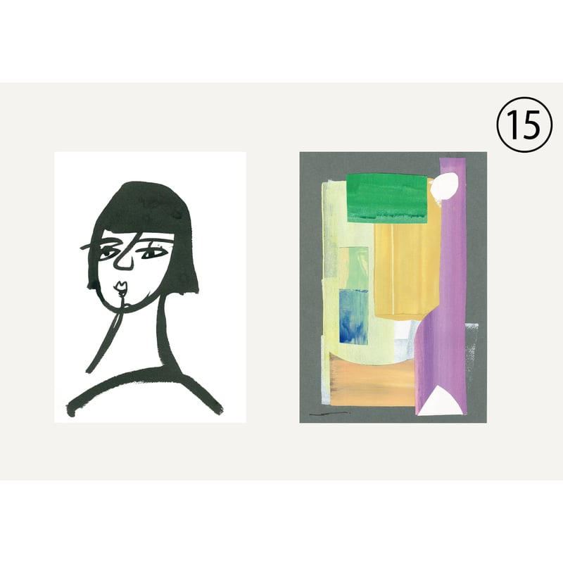 現代アート　吉田有花　直筆サイン 作品証明書『スコップ』アクリル絵具 0418Q 美品 吉田嘉名「あなたに…」水彩画 直筆サイン入り 現代春画 M4