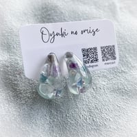 1点作品☆ ストロベリークォーツピアス　イヤリングに変更可能☺︎ ストロベリークォーツの1粒ピアス イヤリングに変更可能 | oyuki