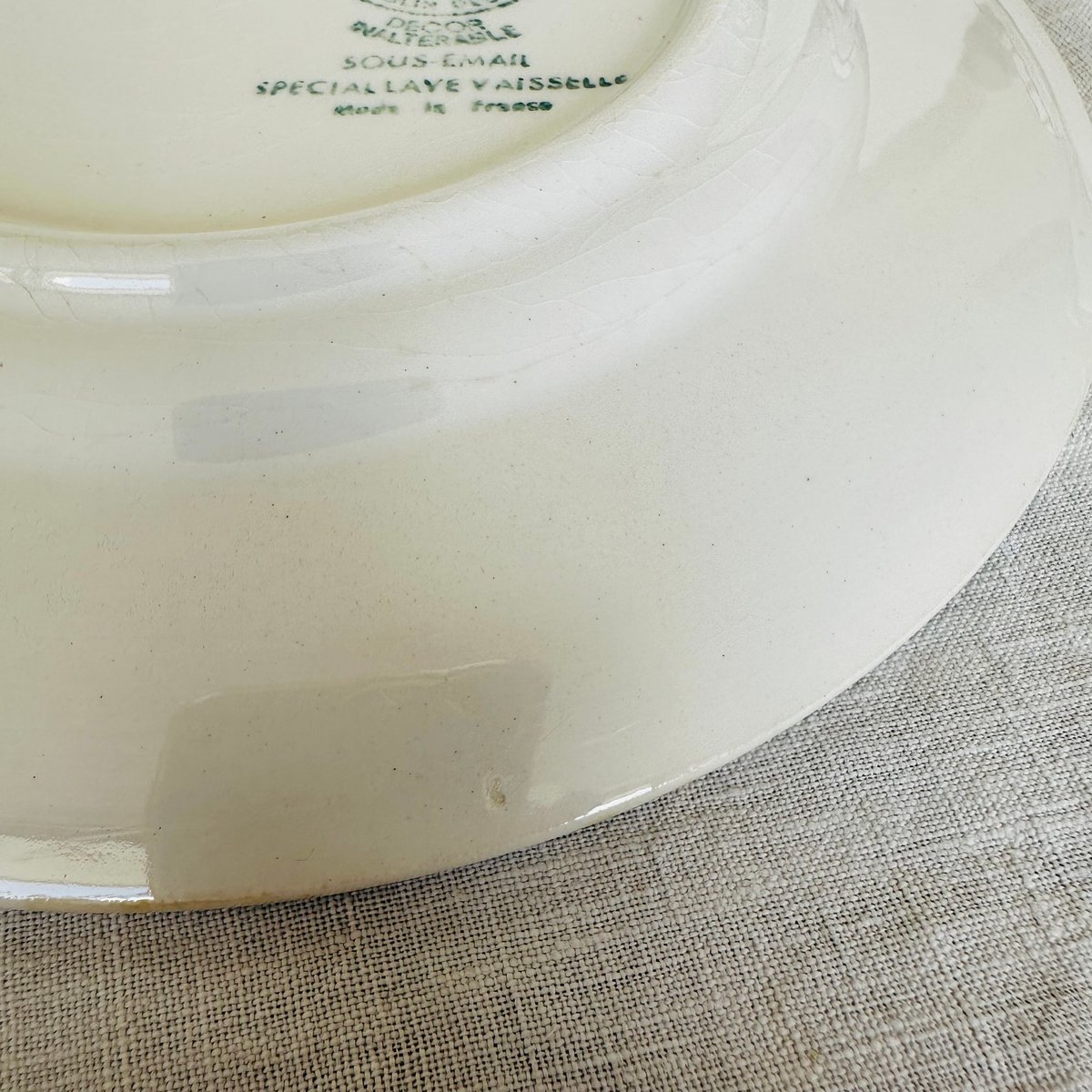 金継ぎ用ムーランデルーバスク柄ケーキスタンドフランスアンティーク食器