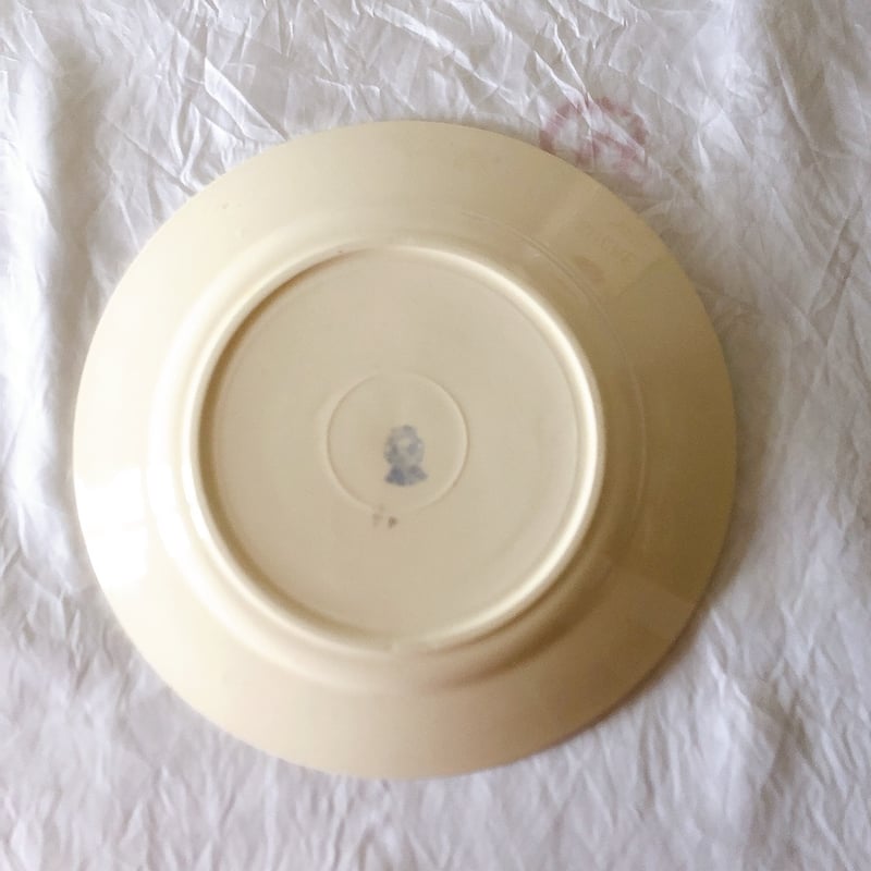 バドンヴィレー バラ柄ディナープレート B 平皿 フランスアンティーク