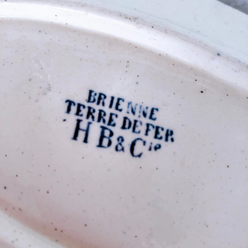 ショワジー・ル・ロワ 『BRIENNE』 ラヴィエ  フランスアンティーク食器 ショワジー・ル・ロワ 『BRIENNE』 ラヴィエ フランスアンティーク食器