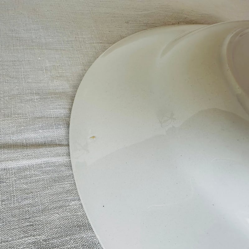 バスク柄スーププレート 深皿 391 バドンヴィレー フランス