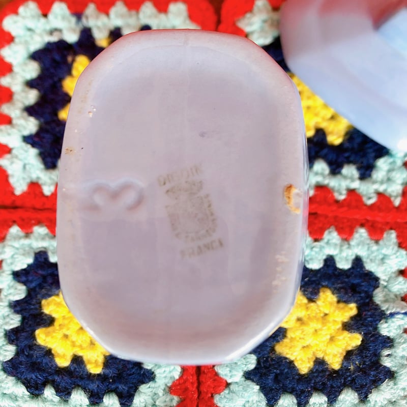 フランスアンティーク ディゴワンサルグミンヌ 陶器キャニスター5点