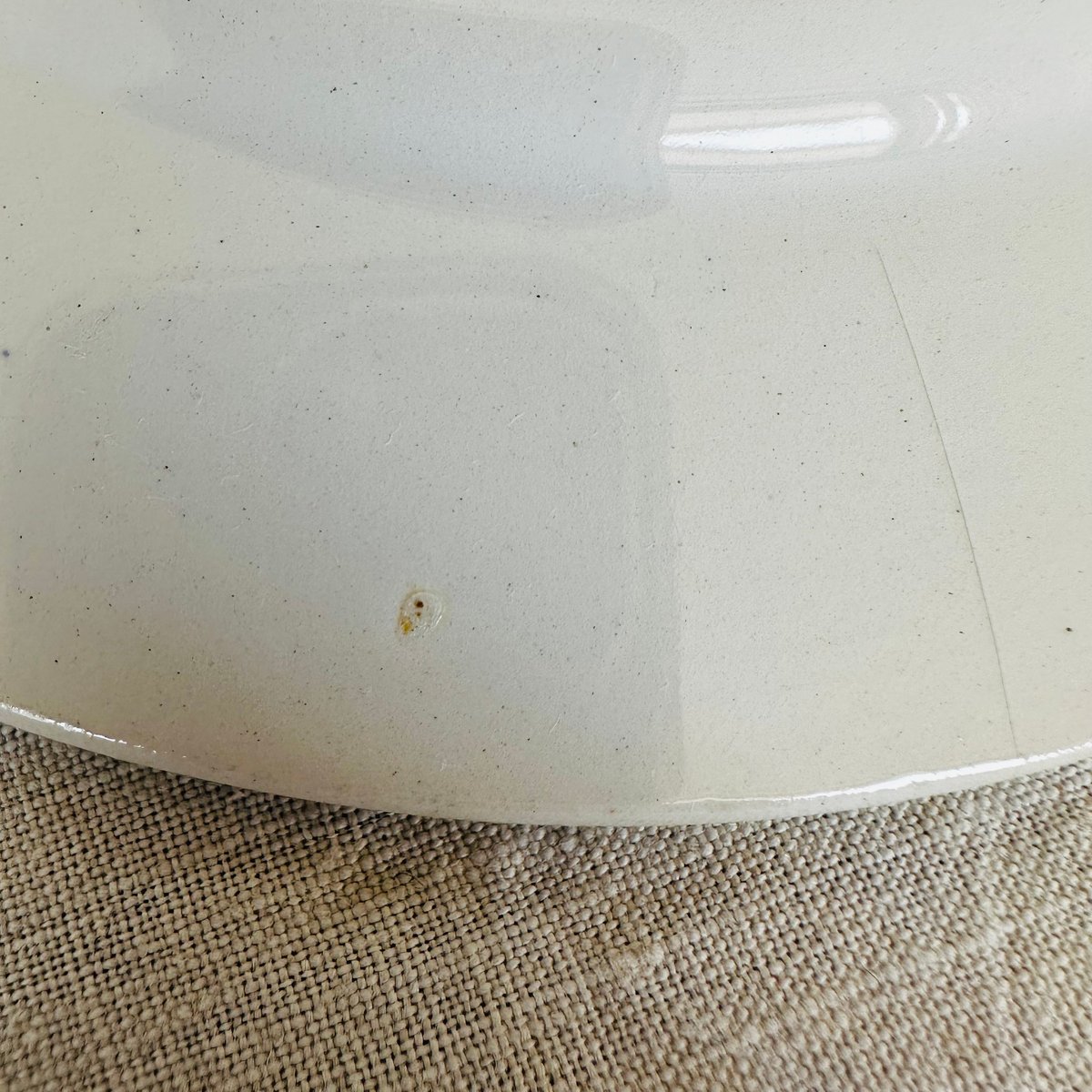 バドンヴィレー バスク柄デザートプレート 417 フランスアンティーク