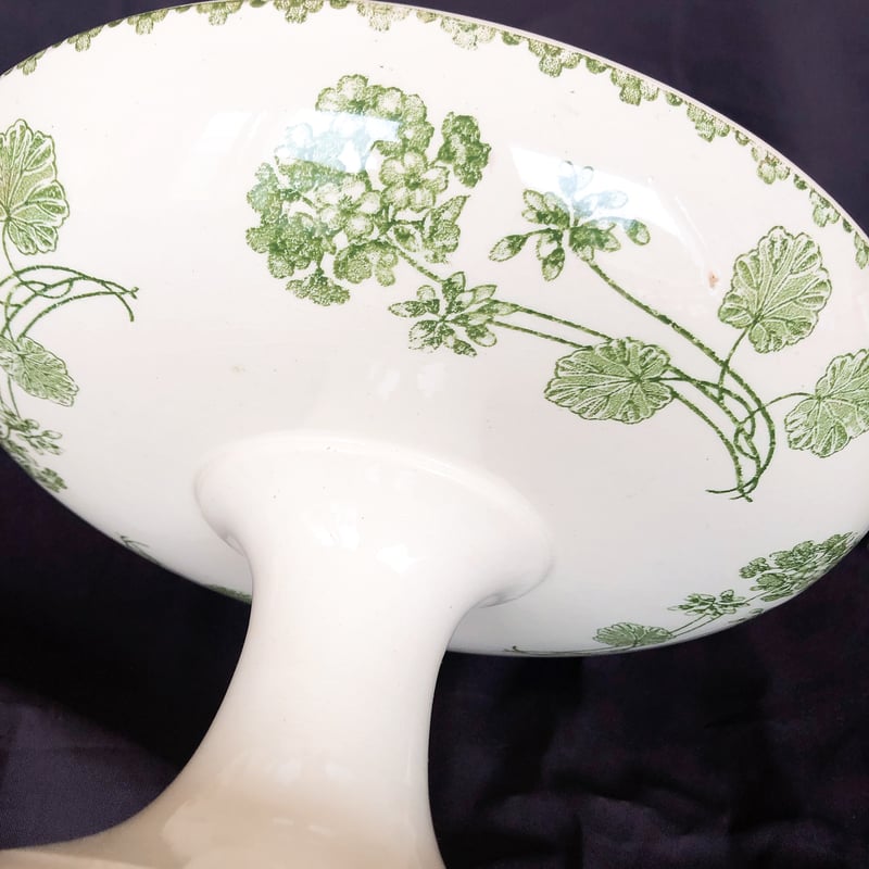 UCサルグミンヌ ゼラニウム コンポティエ コンポート皿 フランス