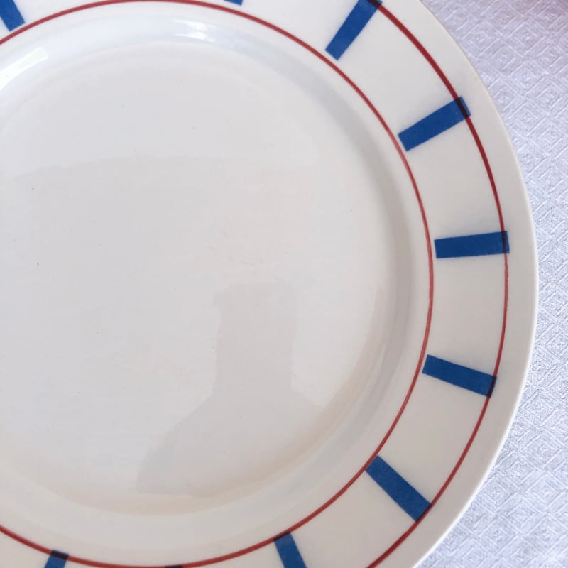 フランスアンティーク　プルート　バスク柄 BE5E69DA-4B86-4B7B-B488-