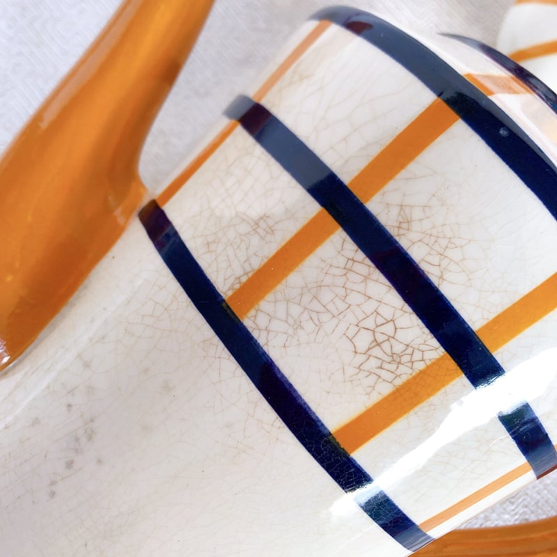 クレイユモントロー　ベアン　バスク柄　HBCM コーヒーポット　ティーポット クレイユモントロー HBCM べアン バスク柄コーヒー／ティポット