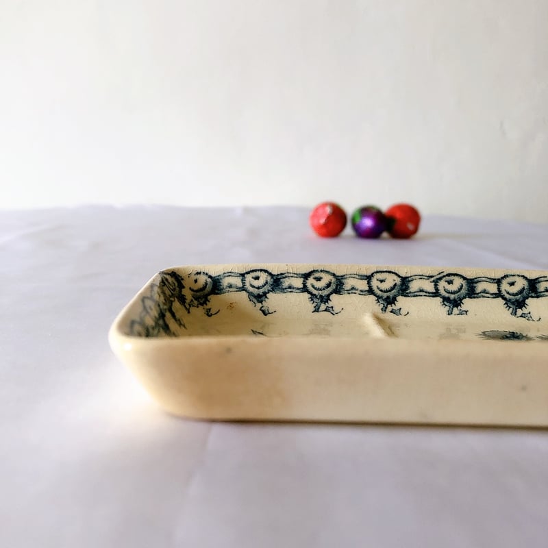 ジアン CACTUS サボテン トゥースディッシュ ブルー フランス