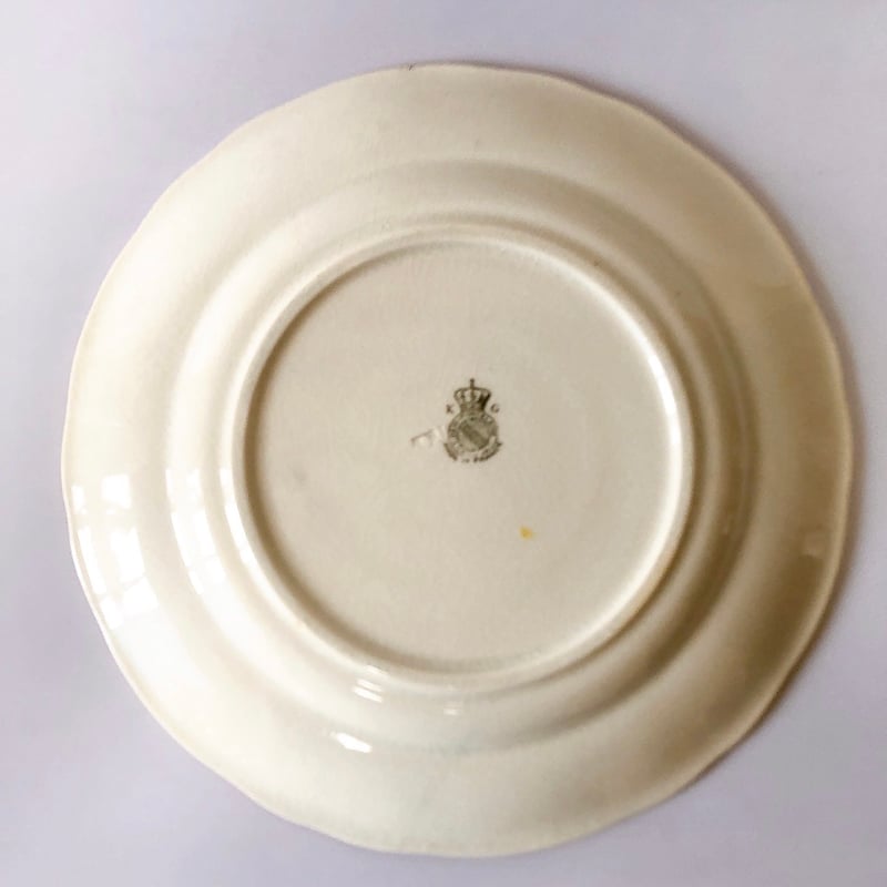 リュネヴィル Réverbère ディナープレート B フランスアンティーク食器