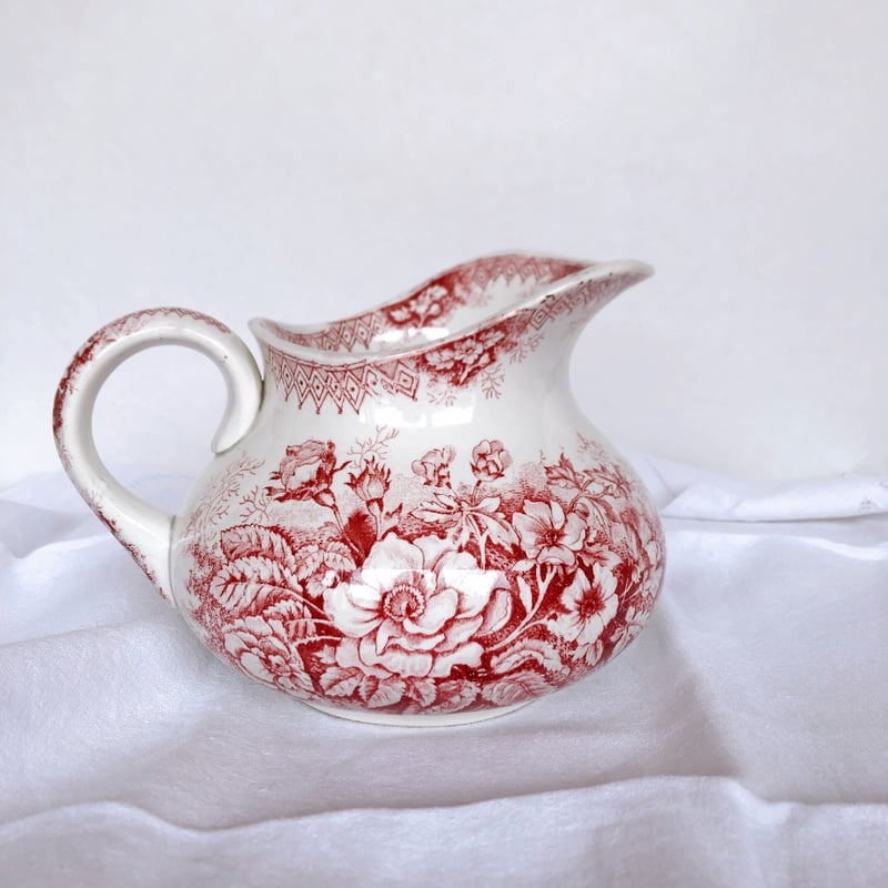 フランスアンティーク サンタマン ジャルディニエール ピッチャー ピッシェ フランス サンタマン ジャルディニエール ピシェ・ピッチャー