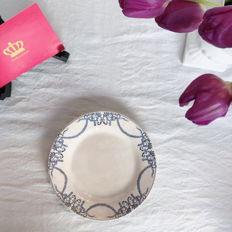 クレイユモントロー 『ナポレオン』デザートプレート 平皿 F フランス