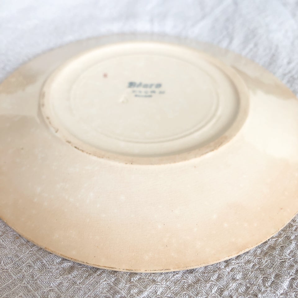 HBCM べアン クレイユモントロー バスク柄デザードプレート B