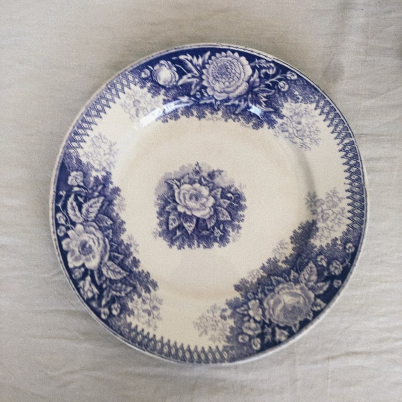 UCサルグミンヌ ジャルディ二エール ディナープレート A アンティーク