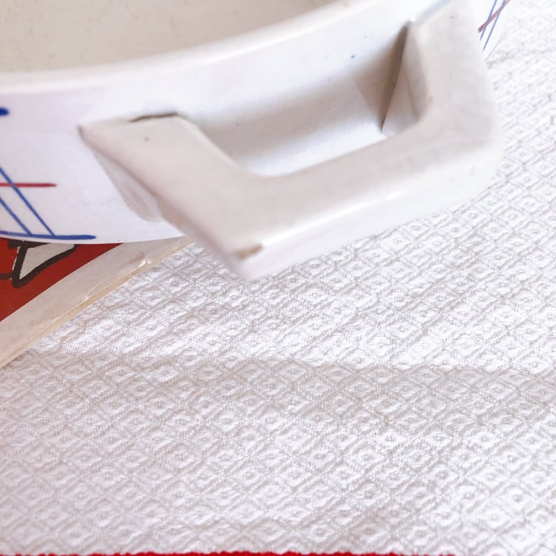 リュネビル バスク柄 『CALMEN』スーピエール トリコロールカラー