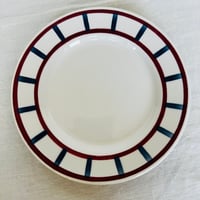 アンティークラヴィエ 小鳥柄 オーバル皿 フランスアンティーク食器