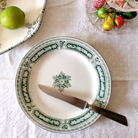 レードルラック+レードル ホーロー製 フランスアンティーク食器