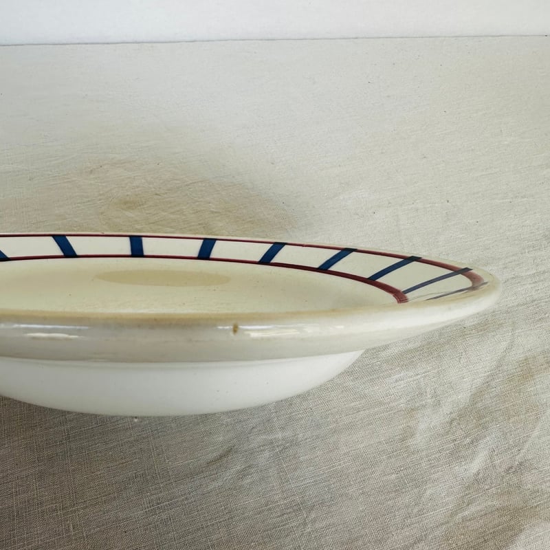 バスク柄スーププレート 深皿 394 ディゴワンサルグミンヌ