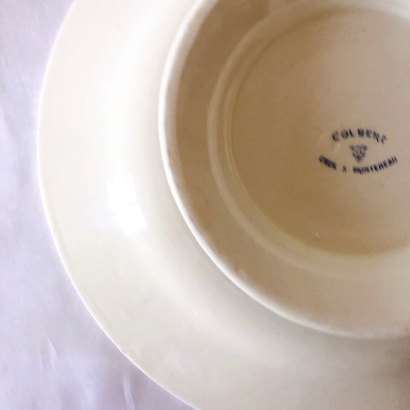 クレイユモントロー コルベール ケーキスタンド フランスアンティーク