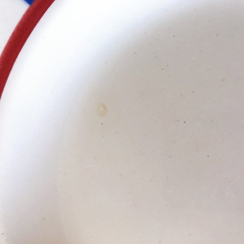 HBCM バスク柄スーププレートA フランスアンティーク食器 バスクアンティーク フランスアンティーク HBCM Béarn クレイユモントロー バスク柄