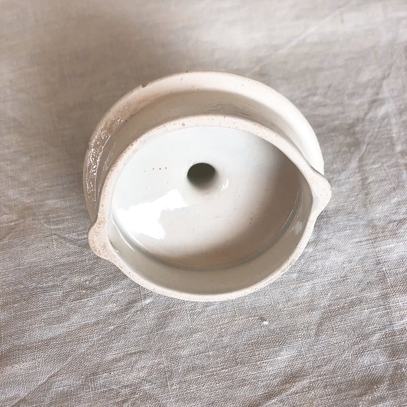 美品バスク柄コンポート皿サンタマン Saint Amand