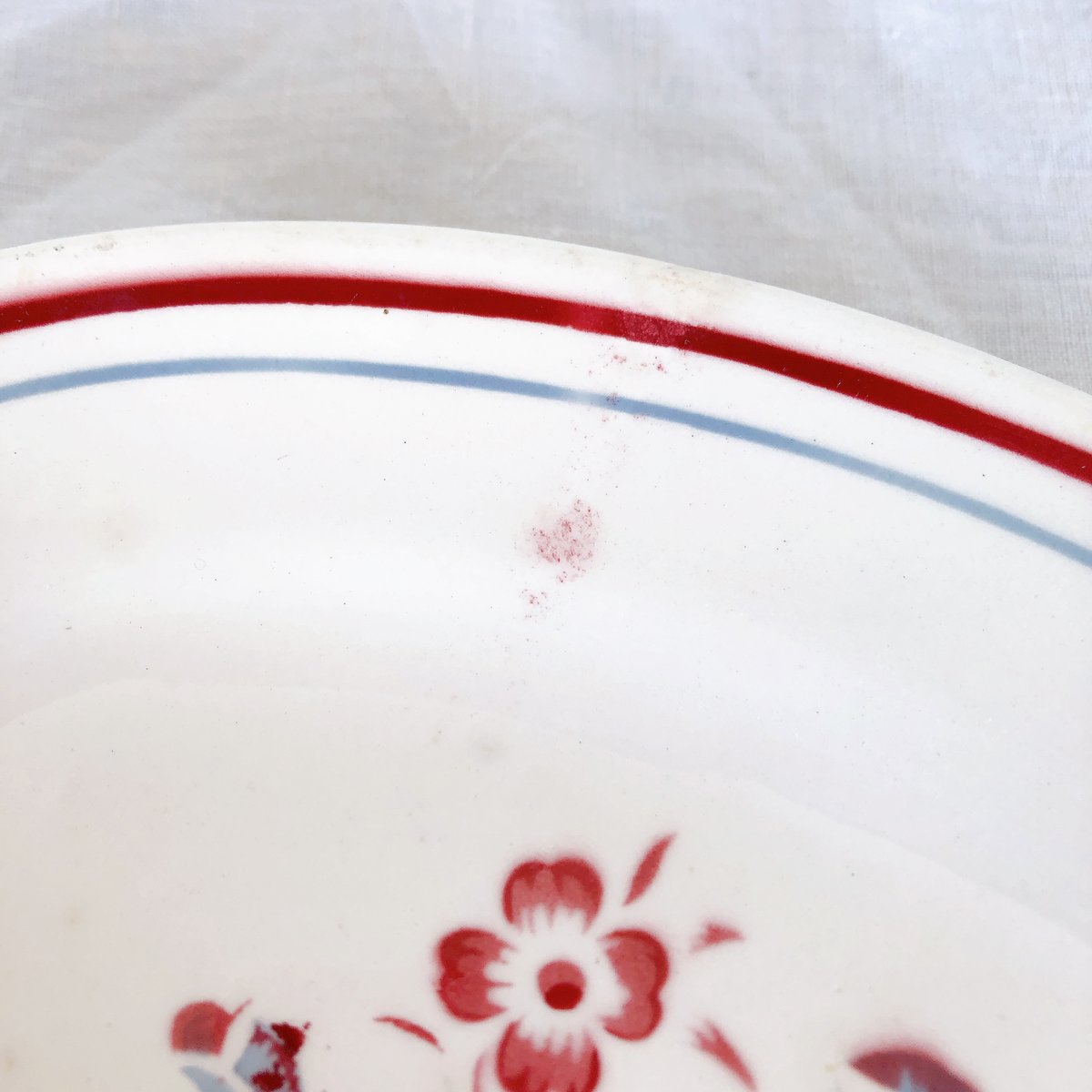 バドンヴィレー バラ柄ラヴィエ 前菜皿 ROSES フランス バドンヴィレー バラ柄ラヴィエ 前菜皿 ROSES フランス