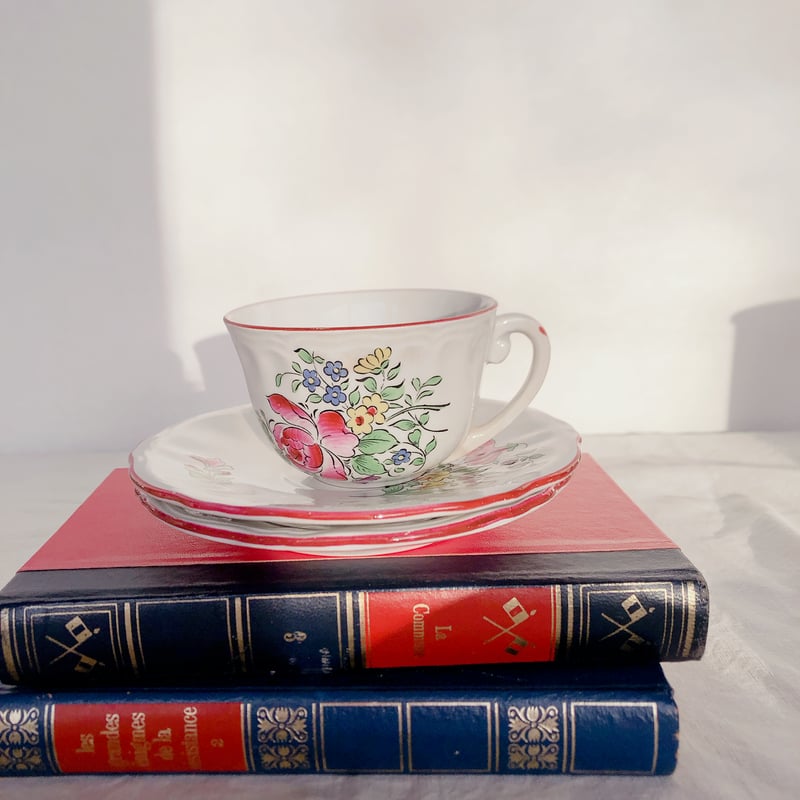 リュネヴィル Réverbère カップアンドソーサー＆ソーサー3点セット