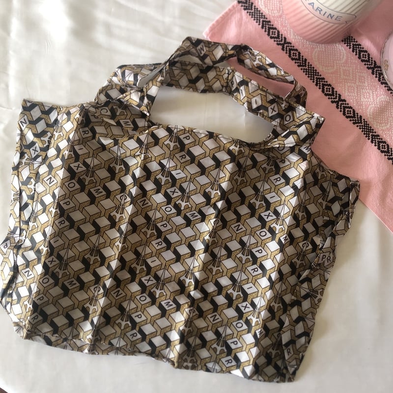 新品 エコバッグ フランスモノプリ エッフェル塔柄 フランス土産 海外