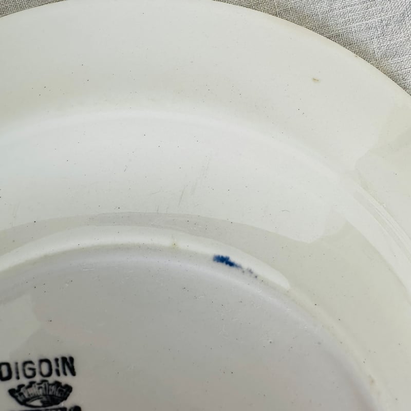バスク柄スーププレート 深皿 394 ディゴワンサルグミンヌ フランス
