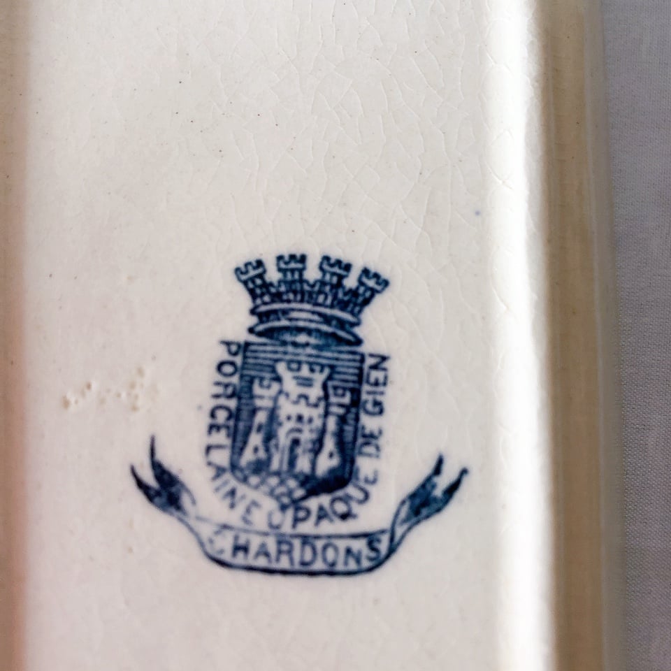 ジアン CACTUS サボテン トゥースディッシュ ブルー フランス