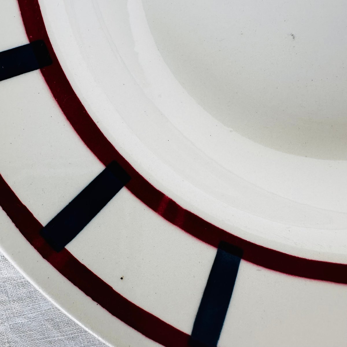 美品 フランス バドンヴィレー アンティーク スーププレート 5枚セット 美品 フランス バドンヴィレー アンティーク スーププレート 5枚