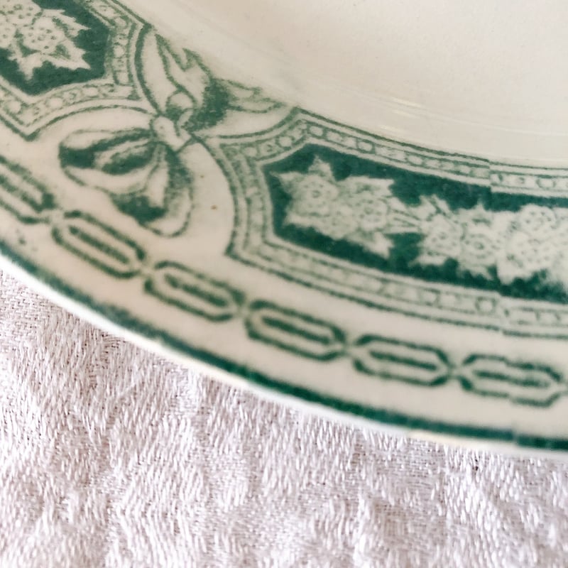ヴィエイヤールボルドー ルアン ディナープレート グリーン F