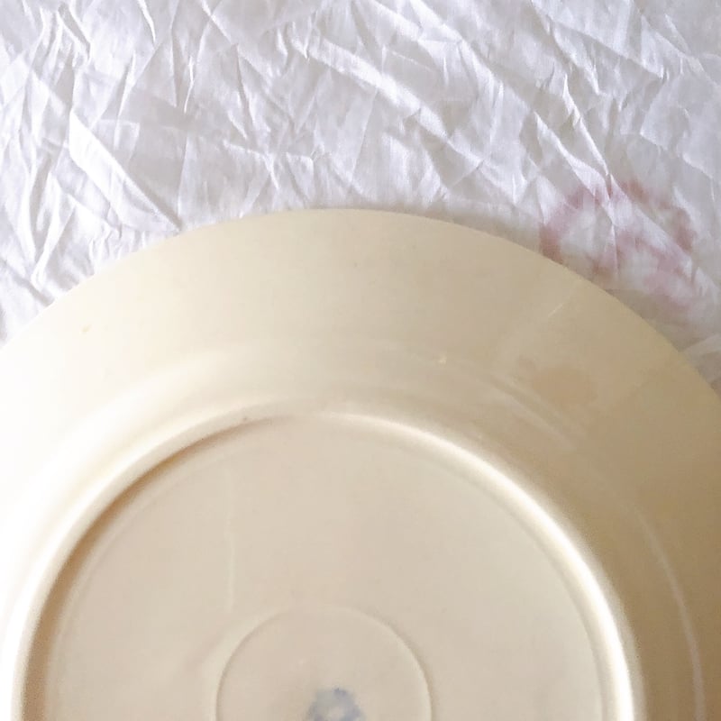 バドンヴィレー バラ柄ディナープレート B 平皿 フランスアンティーク