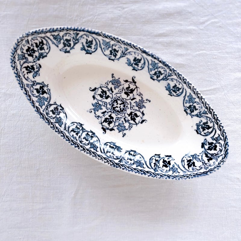 希少】フランスアンティーク ガーランド柄ラヴィエ 【公式通販】