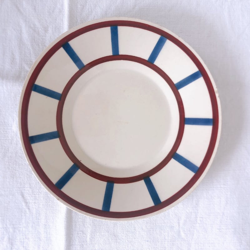 クレイユモントロー HBCM べアン バスク柄 カップ＆ソーサー C