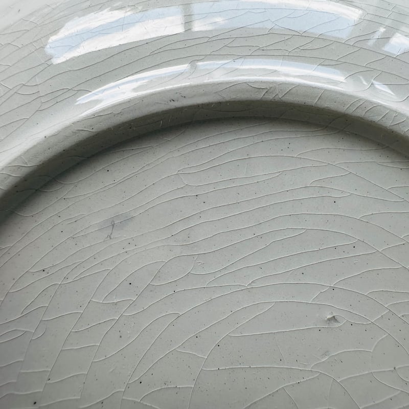 バスク柄スーププレート 深皿　388 バドンヴィレー  フランスアンティーク食器 バスク柄スーププレート 深皿 388 バドンヴィレー フランス