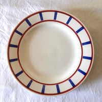 ディゴワンサルグミンヌ バスク柄デイナープレート E フランス