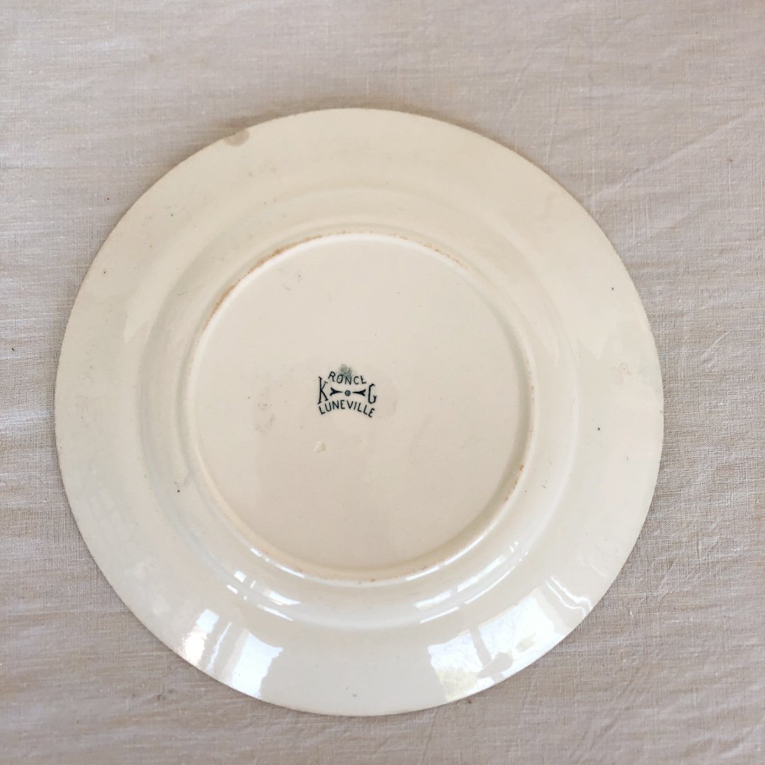 フランスアンティーク K＆G Luneville リュネヴィル 『RONCE／ロンス